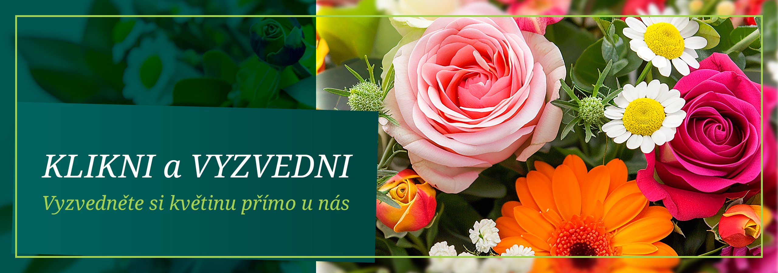 KLIKNI a VYZVEDNI | Květinářství AIRA